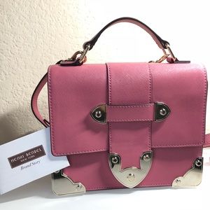 Henri Bendel West 57th Trunk Crossbody Pink